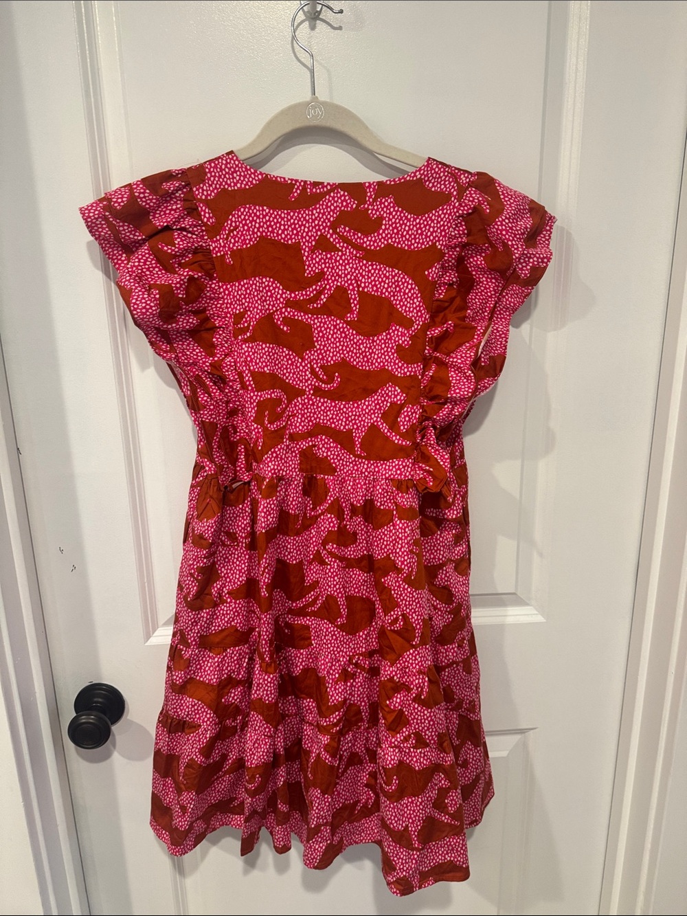 CROSBY by Mollie Burch Holden Flutter Jumping Jags flutter dress - Picture 3 of 4